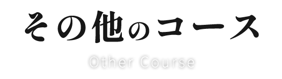 その他のコース